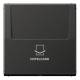 Jung AL2990CARDAN Hotelcard-Schalter ohne Tastereinsatz LS Aluminium anthrazit