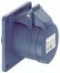 Abl Sursum F31SL21 ABL CEE Flanschsteckdose gerade IP44 16A 3p 230V 6h blau schraubenlos