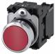 Siemens 3SU11500AB201BA0 push button 22mm round red push button 1S