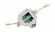 Keystone, module carrier, DIN rail, incl. fiber optic coupling LC single-mode 9u, top-hat rail adapter, Synergy 21