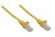 Intellinet 737104 Premium network cable, Cat6a, S/FTP 100% copper, Cat6a certified, LS0H, RJ45 plug/RJ45 plug, 20.0 m, yellow
