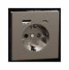 Merten MEG2367-6050 SCH-STDO+BRS+STK+USB A+C 3A NIM SDSG