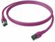 ZVK EasyLan CP1KVBVBV0050 FlexBoot Kat.6 Patchkabel geschirmt violett 5,0m