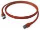 ZVK EasyLan CP1KRDRDR0075 FlexBoot Kat.6 Patchkabel Kl.EA geschirmt rot 7,5m