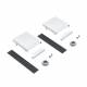 Zumtobel SLN2 MSC/MSP EC SET L9 WH end cap set 22172342