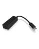 RaidSonic IB-LAN100-C3 ICY BOX Netzwerkadapter USB-C auf RJ-45 LAN GbE