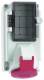 Bals 15059 Wandsteckdose GT abgesichert 16A 5p 400V 6h IP44 Geh.Gr:170x90
