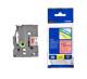 Brother TZE441 Schriftbandkassette 18 mm rot/schwarz 