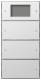 GIRA 2043112 Tastsensor 3 Plus 3-fach KNX (1+2) Flächenschalter Reinweiß
