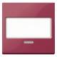 Merten MEG3370-0306 rocker m.Schriftfeld +, Monitoring window ruby ??System M