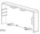 Ggk 12782 endplate 3-sided cross, for BRS 54 60x170mm