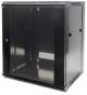 INTELLINET 48.3cm 19i Wallmount Cabinet 12U hxwxd 635 x 570 x 600 Flatpack black