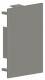 GGK end plate gray 60x90 1186 LFG/EST60x90GR