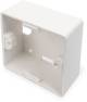 DIGITUS DN-93803 Surface-mounted outlet for front panels 80x80 Pure White D-layout