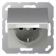 JUNG A1520BFKLAL SCHUKO socket with hinged cover