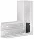 Hager BR6510057035 flat angle made of base profile plastic OT80mm light gray