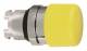 Schneider Electric ZB4BC54 Schneider mushroom push button 30mm yellow without detent metal D22mm