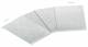 Niedax RBAVDS 200 cover for angled fitting 0-90° B205mm t2.0mm strip galvanized