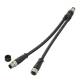Ifm Electronic E11228 IFM Y-Verbindungskabel gerade M12 4-polig AC/DC halogenfrei