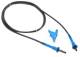 Chauvin Arnoux P01295232 Simplified HV-GUARD test leads with crocodile clip (blue)
