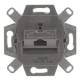 Busch Jaeger 2CKA000230A0409 0218/11-101 UAE-Anschlussdose Kat.6 1fach metall