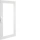 Hager FZ101N door universal right transparent RAL9010 for IP44 1250x550 mm