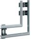 Hager BKIS121305EVERZ Flat angle steel 12.5x130 mm OT80 mm galvanized