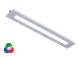 LED2Work 151190-01 TUBELED 40 II integr. RGB-W 395x74x3 100° 9W/2,5W/9W+9,5W 24V