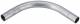 Fränkische Rohrwerke 20560016 Frankish tubular steel push-fit elbow M16, SBS EV-16 galvanized