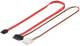 Goobay 95713 HDD S-ATA SlimLine Kabel 1,5 Gbit/s/3 Gbit/s 2in1 - SATA Slimline Stecker > SATA L-Typ
