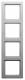 Berker 10146084 RA 4F Q1 Alu lack