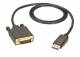 BlackBox EVNDPDVI-0010-MM DisplayPort-zu-DVI-Kabel, MM, 10 Fuß. (3,0 m)
