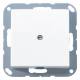 Jung A590AWW Cable outlet with strain relief, A 590 A WW, alpine white