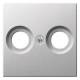 Merten MEG4122-0460 central plate for antennas aluminum system M
