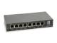 LevelOne GEP-0823 PoE+Switch 8xGE PoE 120W unmanaged Metall