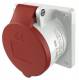 Mennekes 1674 16A4P 6H400V Anbaudose TwinCONTACT IP44