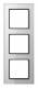 Jung AC583GLWW Glass frame 3-fold 84x226 mm, 