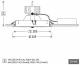 Lts Licht und Leuchten 644304 LTS SCELP 501.2030.35/DALI WEISS Einbaustrahler LED 29W 830 2225LM 35°