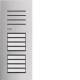 Elcom REQ008Y door station audio 8/1 2D stainless steel ONE