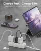 Goobay USB-C™ PD GaN Schnellladegerät Slim (20 W) schwarz
