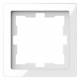 Merten MEG4010-6520 D-Life glass frame 1-fold crystal white