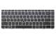 HP Keyboard assembly - Spill-resistant design, drain and Durakey cating German