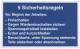 Dehn + Soehne 700057 Dehn WHS 5 SR WuH-Schild ´5 Sicherheitsr Werkstoff: Kunststoff 