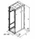 Triton 48,3 cm ( 19 inch ) cabinet flat pack, middle section D1000mm, 47U, roof, side walls, light gray, up to 800KG, disassembled
