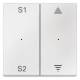 Merten MEG5227-0419 rockers for button module 2-fold (scene 1/2, arrows up/down) pws