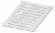 Phoenix Contact 0803579 Flat zack marker sheet - ZBFM 4/WH:UNBEDRUCKT - 