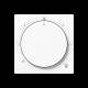 Jung A1749BFWW cover for thermostat