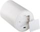 Goobay LED-Echtwachskerze, weiß, 10 x 15 cm, 150 mm - mit