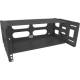 InLine® 48,3 cm ( 19 Zoll ) Wandrack, 4HE, Tiefe 24-40cm, Abdeckung, schwarz