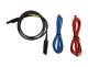 Chauvin Arnoux P01295171 Test leads 1.5 m straight/straight red+blue shielded cable sw